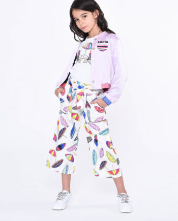 Peace Satin Pink Jacket